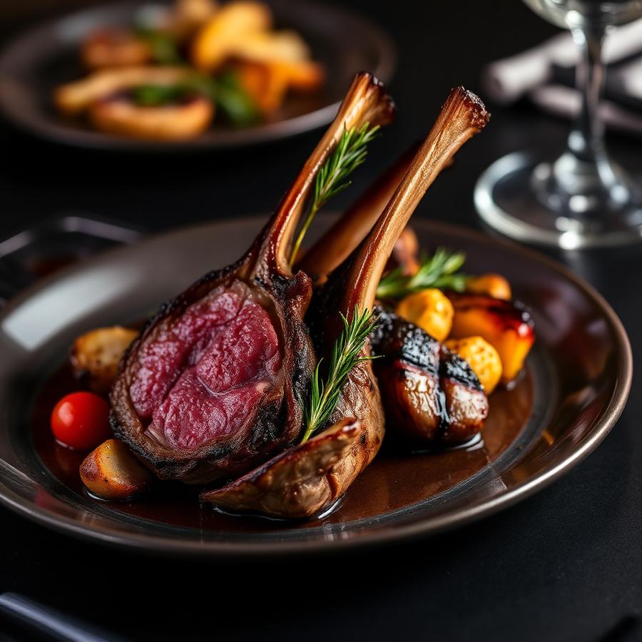 Rack of lamb